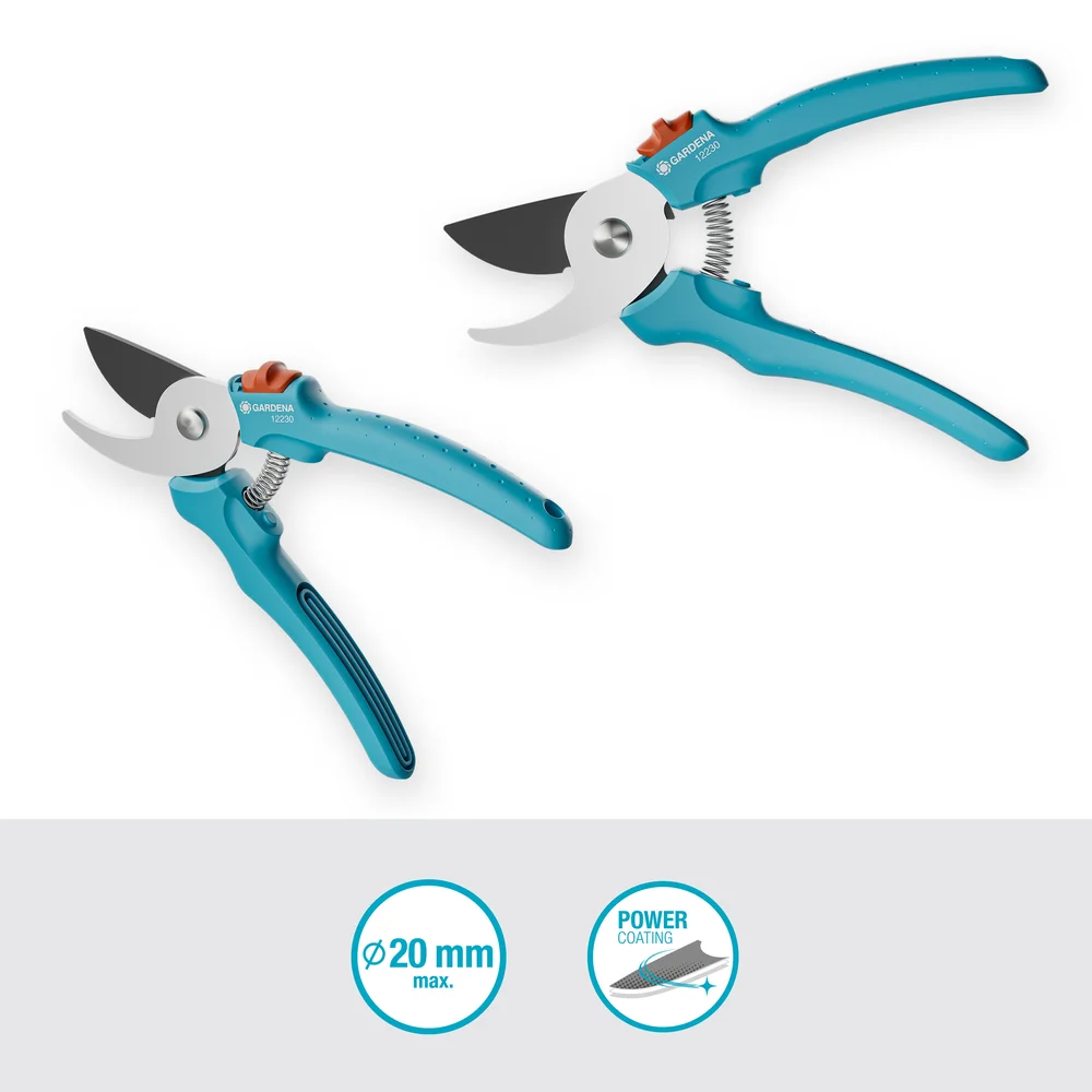 Sécateur EasyCut lames franches 20 mm – Gardena (vue 2)