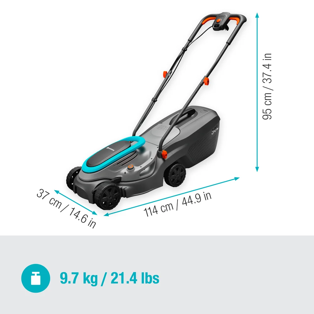 Tondeuse Gardena PowerMax 1200/32 G2 max 300 m² – Gardena (vue 3)