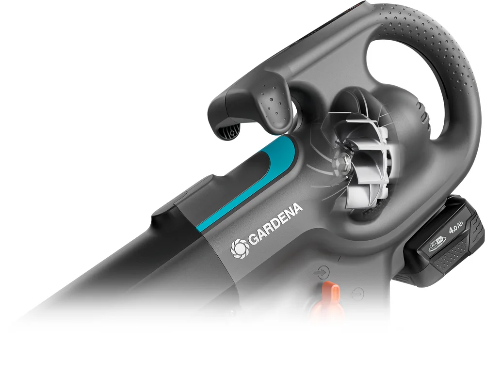 Aspirateur souffleur broyeur 3-en-1 PowerJet Collect 18V P4A,Kit prêt-à-l’usage – Gardena (vue 3)