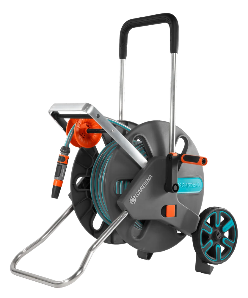 Dévidoir Gardena sur roues CleverRoll L équipé 13 mm 50 m – Gardena